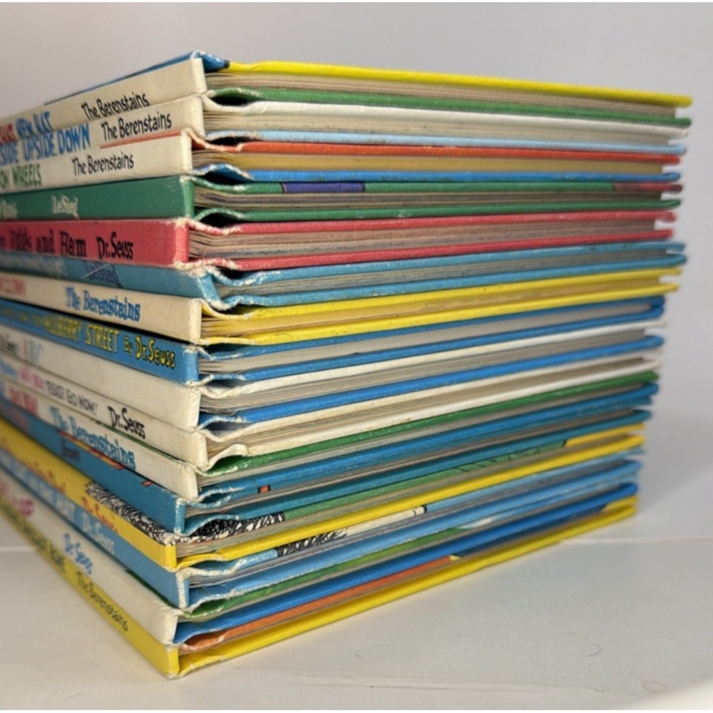 Vintage Dr Seuss Beginner Books Lot of 16 Early Printings Berenstain Book Club - Picture 3 of 16